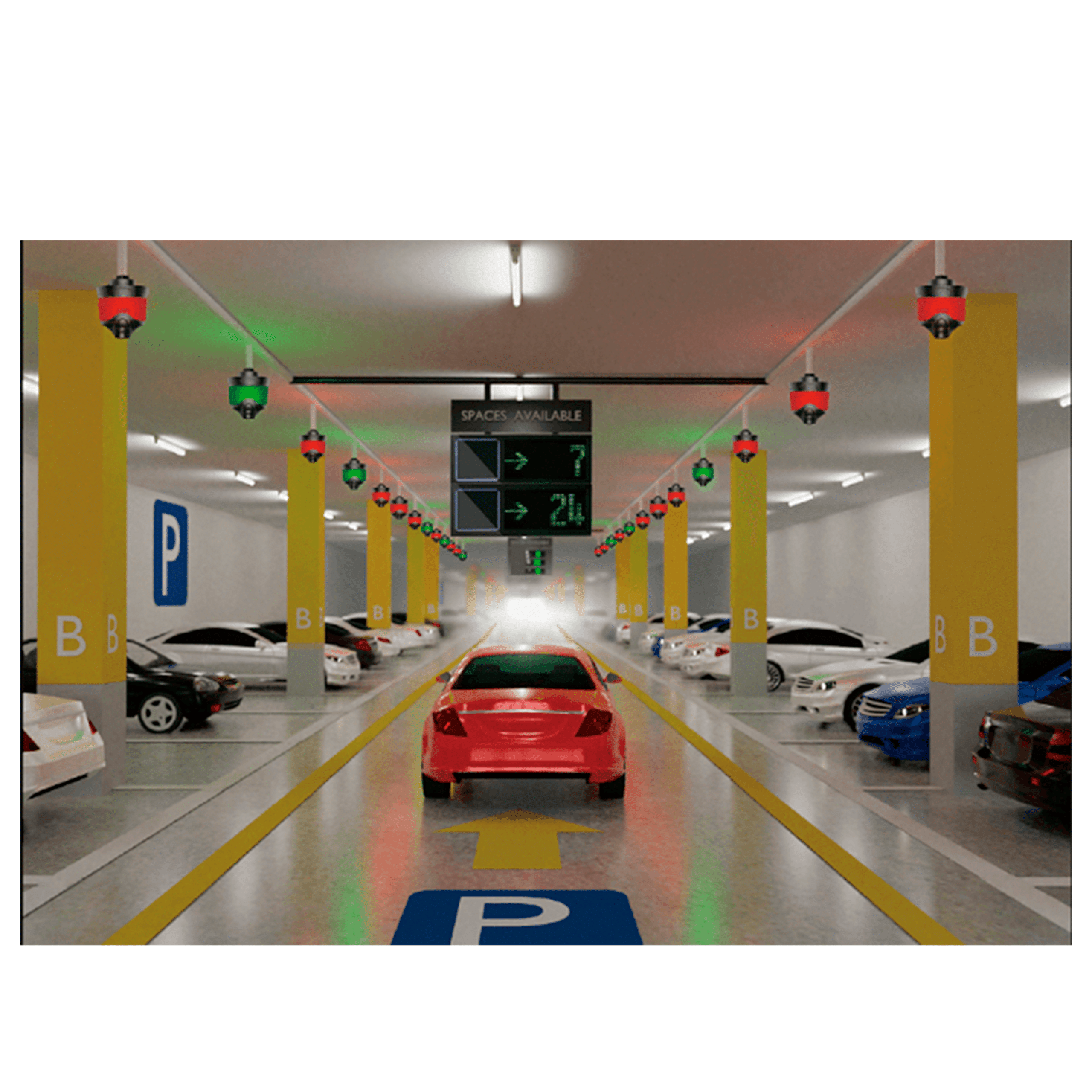 Video Parking Guidance System Hpti Sistemas Y Equipamientos