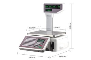 Dimensión de Balanza TMA500